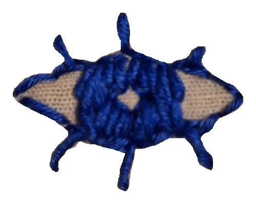 my embroidery of an eye